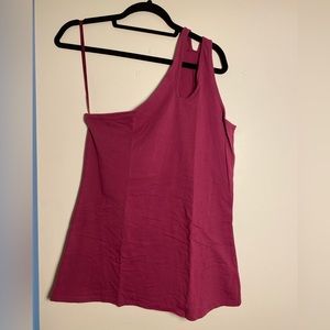 Torrid one shoulder cutout top